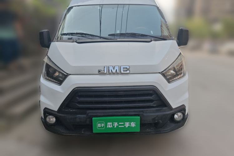 Used JMC Transit 2019 2.8T Commercial Version Short Wheelbase Mid-Roof 6-Seater China VI JX493 Front