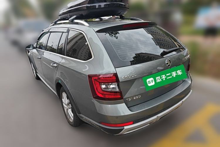 Used Skoda Octavia 2018 Station Wagon TSI280 DSG Flagship Edition Rear Left 45 Deg