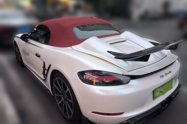 Used Porsche 718 2020 Boxster 2.0T Rear Left 45 Deg