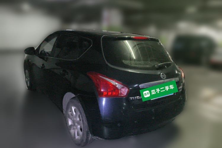 Used Nissan Tiida 2011 1.6L CVT Smart Version Rear Left 45 Deg