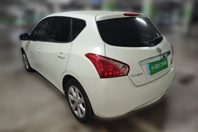 Used Nissan Tiida 2011 1.6L CVT Comfort Model Rear Left 45 Deg