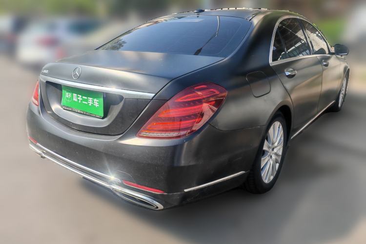 Used Mercedes-Benz S-Class 2014 S 320 L Business Model Rear Right 45 Deg