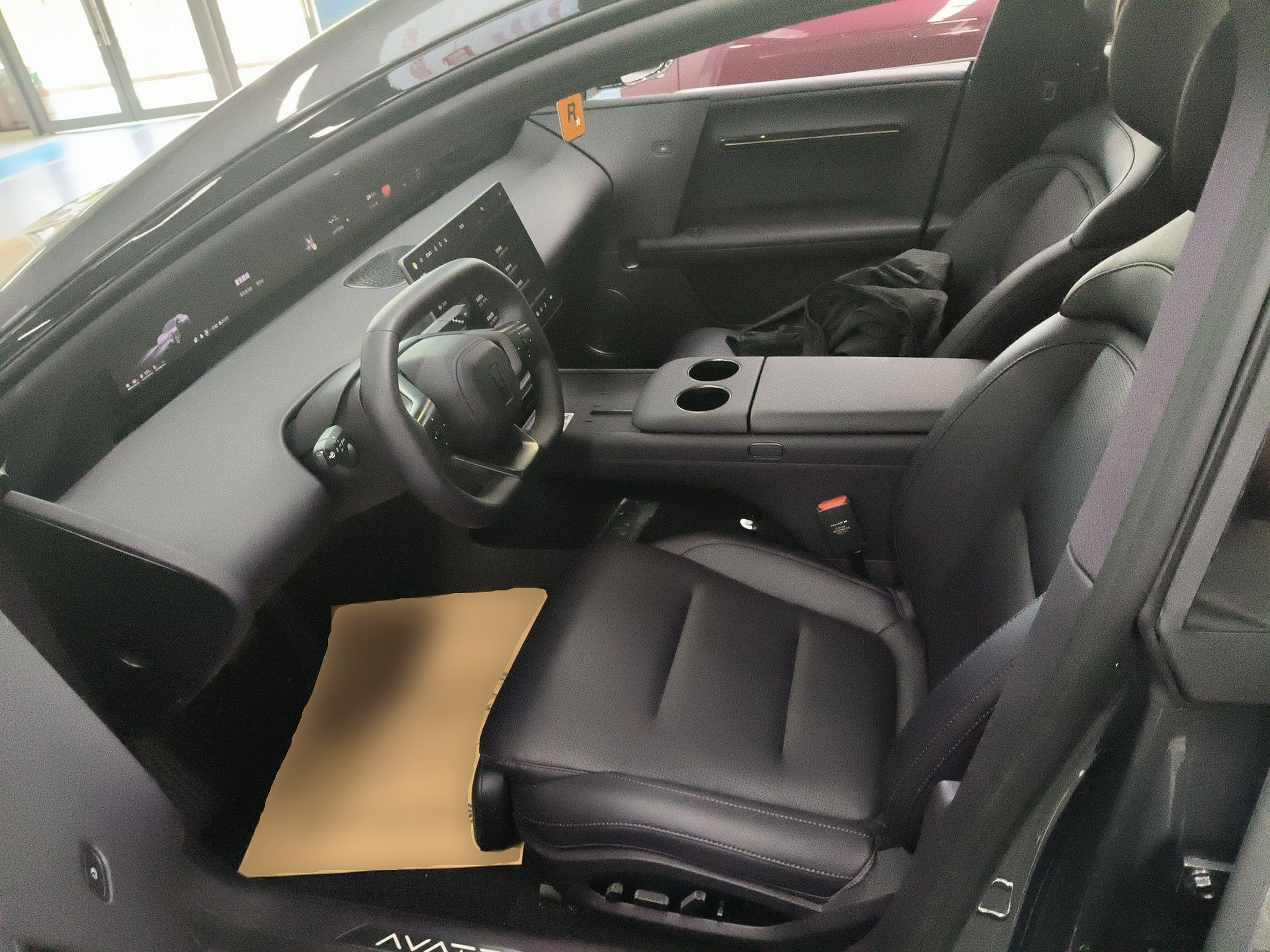 Avant de la voiture