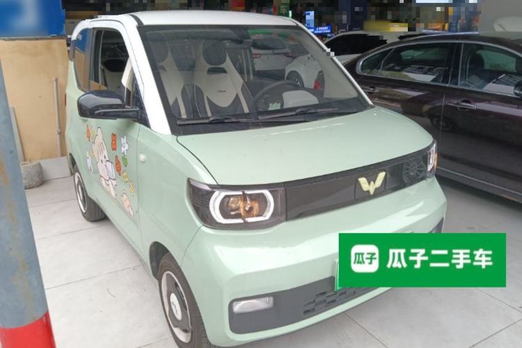 Used Wuling Hongguang MINIEV 2021 Macaron Fashion Model Lithium Iron Phosphate Exterior 1
