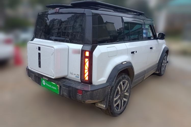 Used iCAR 03 2024 472km Four-Wheel Drive Long-Range Version Rear Right 45 Deg