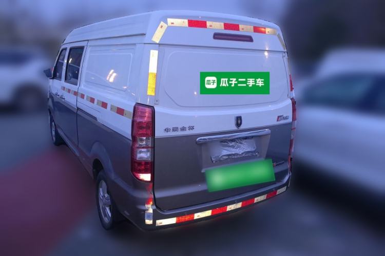 Used Jinbei New Hiace X30L 2018 1.5L Box Truck Business Edition DLCG14 Rear Left 45 Deg