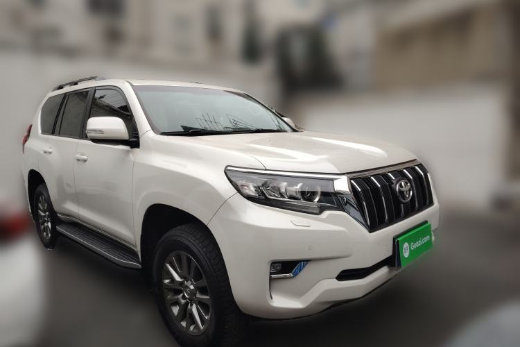 Used Toyota Prado 2018 3.5L Automatic TX-L NAVI with Rear-Mounted Spare Tire Front Right 45 Deg
