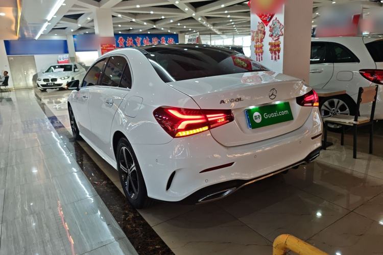 Used Mercedes-Benz A-Class 2022 Second Facelift A 200 L Sport Sedan Fashion Version Rear Left 45 Deg