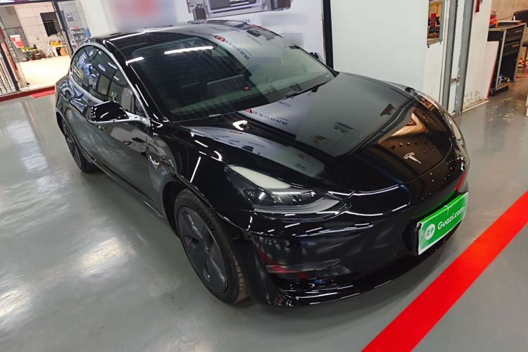 Used Tesla Model 3 2020 Refreshed Version Long-Range Rear-Wheel Drive Front Right 45 Deg