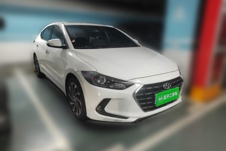 Used Hyundai Elantra (6th Generation / Lingdong) 2019 1.4T Dual-Clutch Xuan Dong · Dynamic Model Front Right 45 Deg