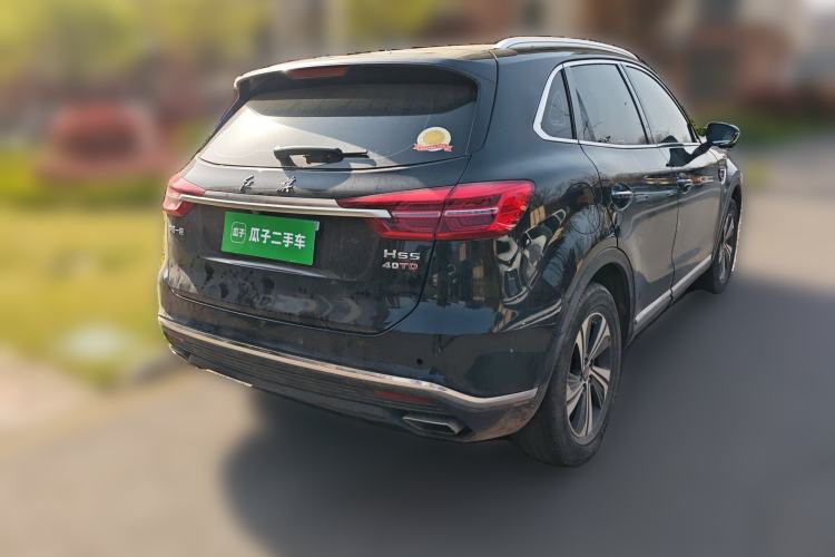 Used Hongqi HS5 2019 2.0T Smart Connect Flagship Edition Rear Right 45 Deg