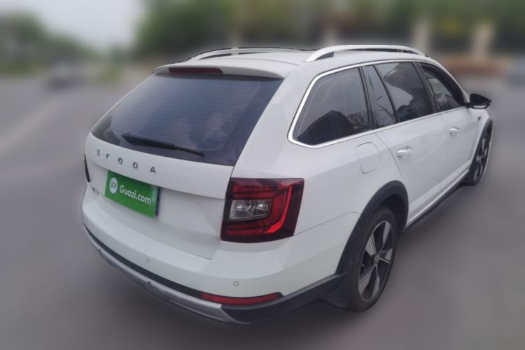 Used Skoda Octavia 2018 Station Wagon TSI280 DSG Luxury Edition Rear Right 45 Deg