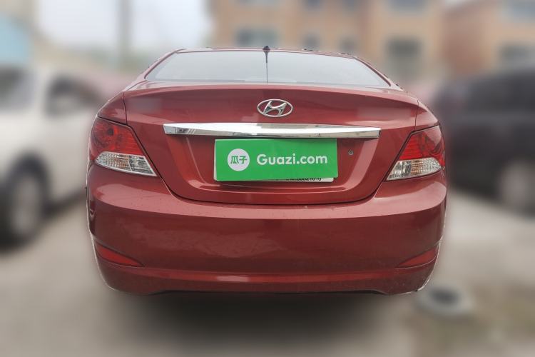 Used Hyundai Verna (older generation) 2010 Sedan 1.4L Automatic Fashionable GT Model Rear