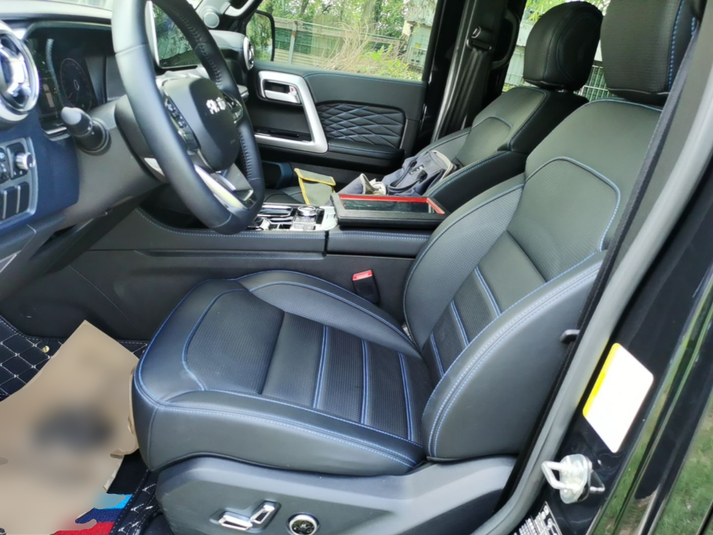 Avant de la voiture