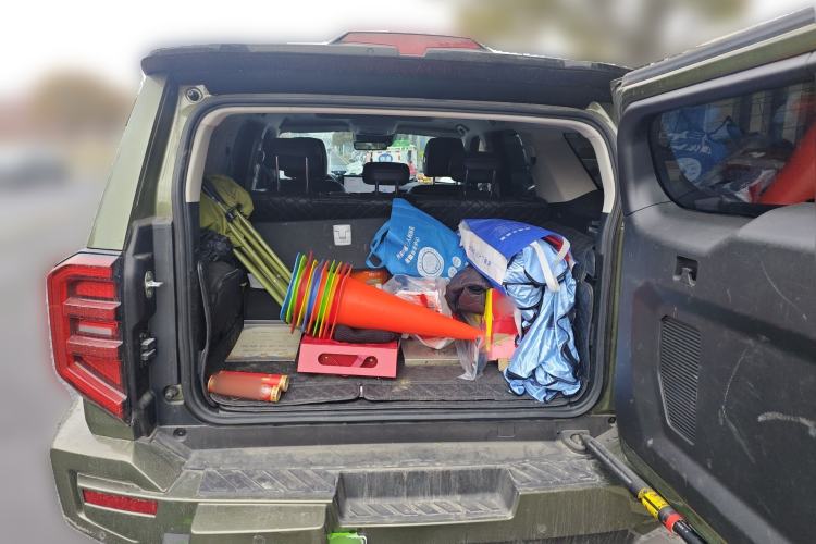 Used Tank 400 New Energy 2023 Hi4-T Super Edition Trunk