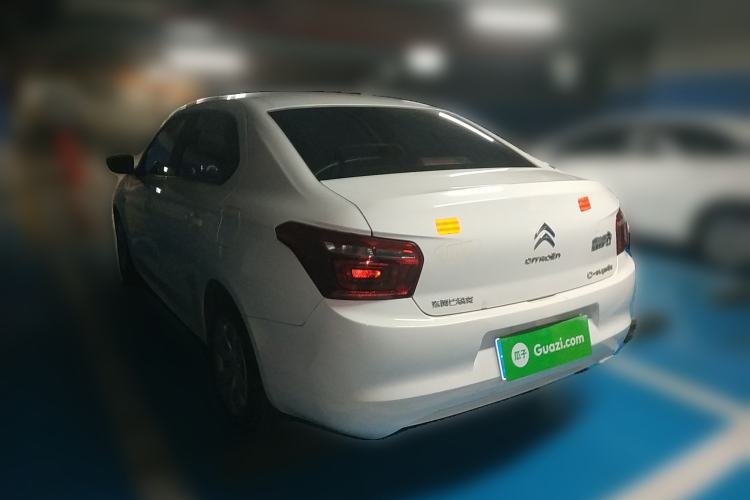 Used Citroen Elysee 2018 1.6L Manual Fashion Edition Rear Left 45 Deg