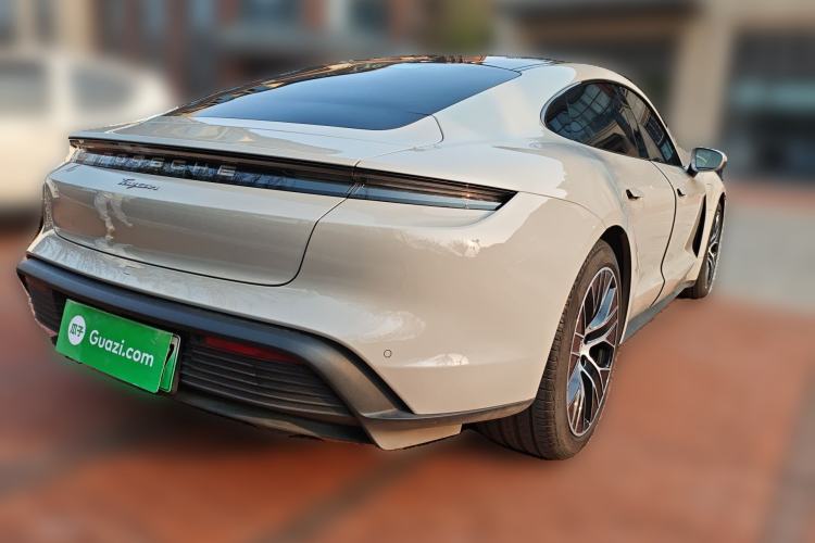 Used Porsche Taycan 2022-Year Updated Taycan Rear Right 45 Deg