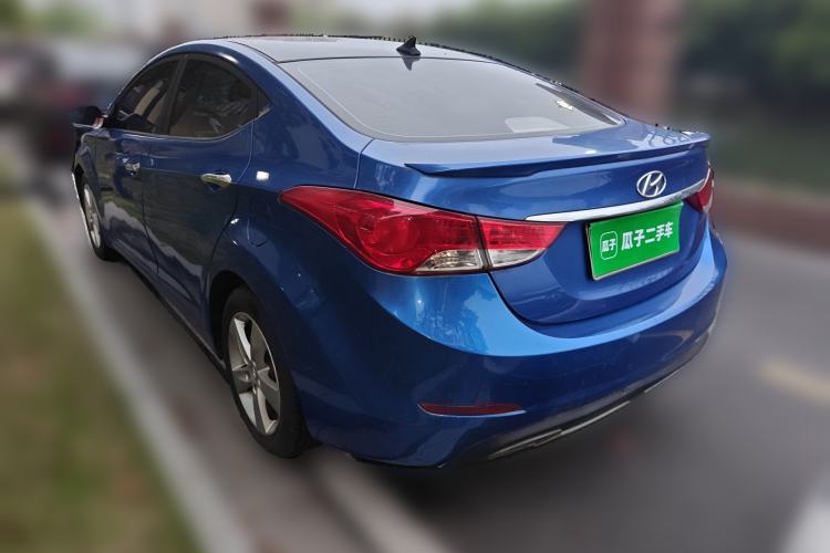 Used Hyundai Elantra (5th Generation / Langdong) 2013 1.6L Automatic Leading Model Rear Left 45 Deg