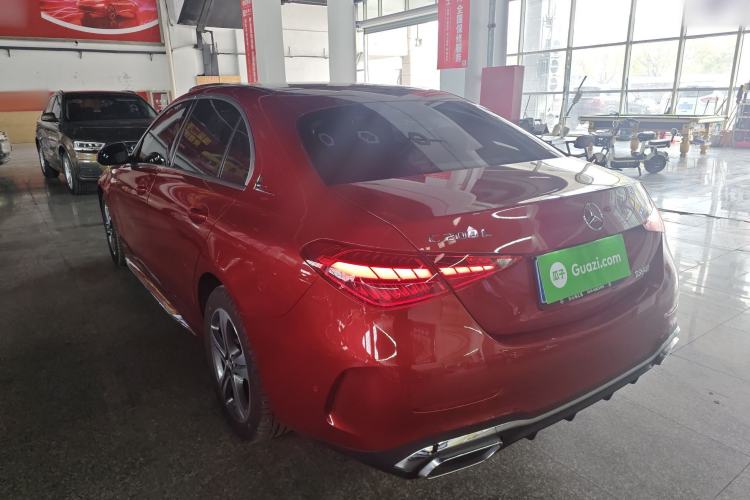 Used Mercedes-Benz C-Class 2022 C 200 L Sport Edition Rear Left 45 Deg