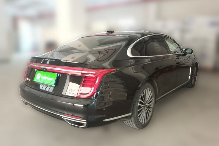 Used Hongqi H9 2022 2.0T Smart Connect Flagship Edition Rear Right 45 Deg