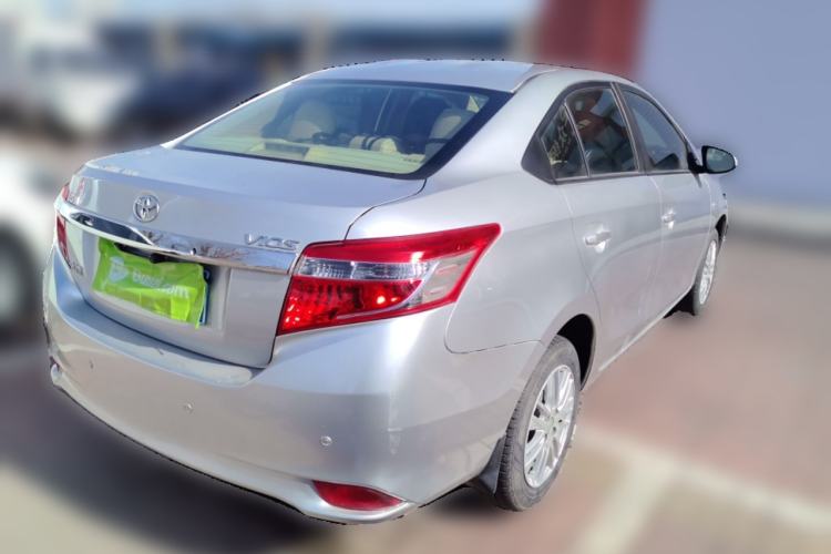 Used Toyota Vios 2014 1.3L Automatic Standard Edition Rear Right 45 Deg