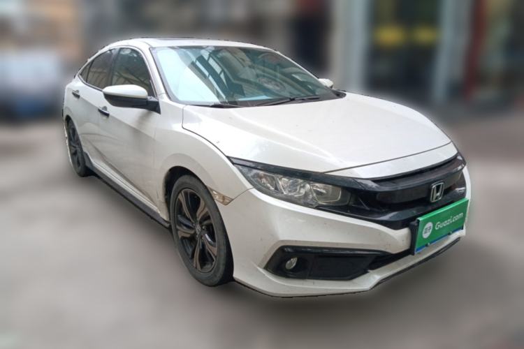 Used Honda Civic 2019 220TURBO CVT Dynamic Edition China VI Emission Standard Front Right 45 Deg