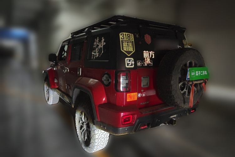 Used BAIC Off-Road BJ40 2019 2.3T Automatic Four-Wheel Drive Urban Hunter Edition Premium Model China VI Emission Standard
