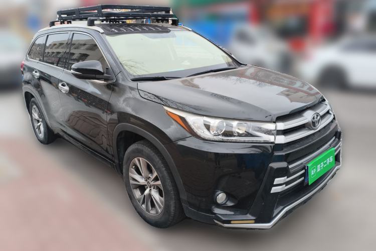 Used Toyota Highlander 2018 2.0T Two-Wheel Drive Elite Version 5 Seats China VI Standard Front Right 45 Deg
