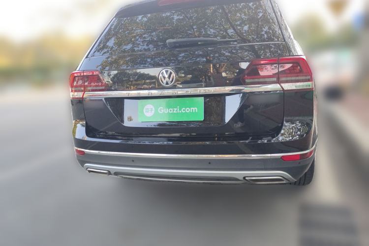 Used Volkswagen Teramont 2017 530 V6 Four-Wheel Drive Luxury Edition Rear