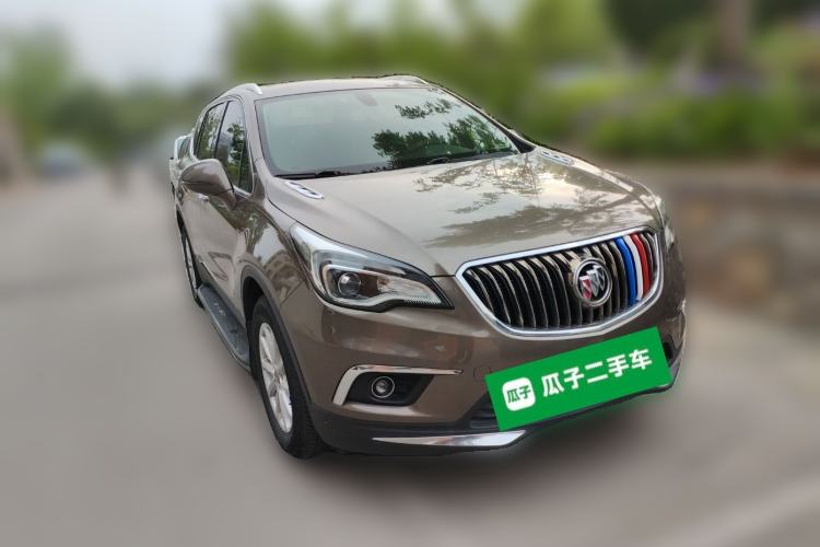 Used Buick Envision 2017 20T Two-Wheel Drive Elite Version Front Right 45 Deg