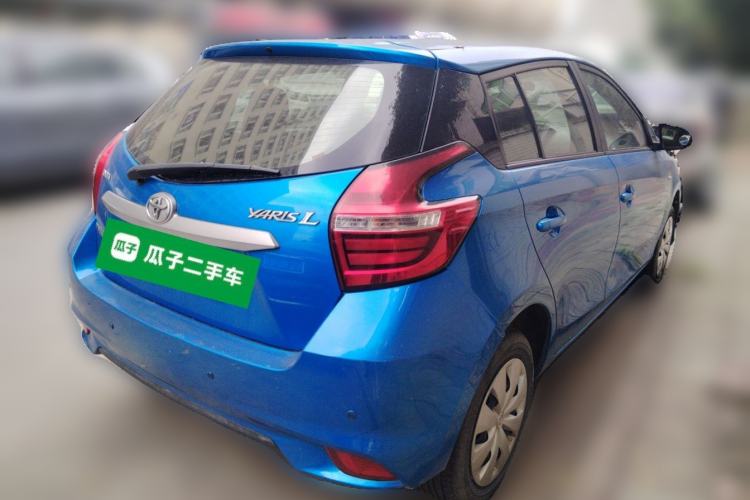 Used Toyota YARiS L Zhi Xuan 2019 1.5E CVT Dynamic Edition China VI compliant Rear Right 45 Deg