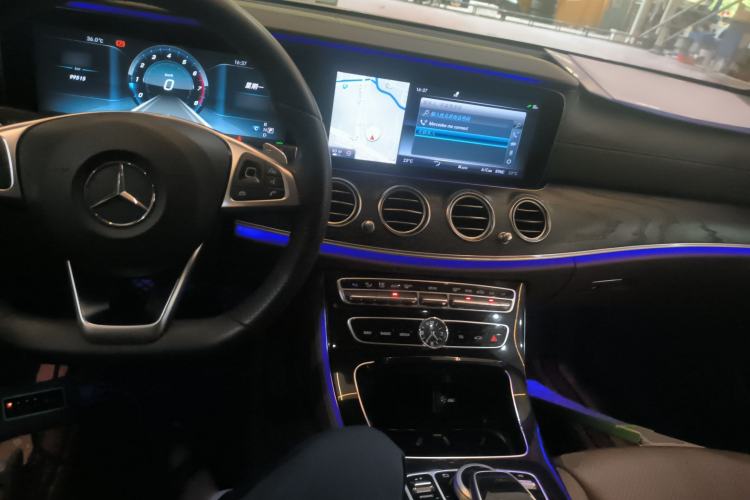 Used Mercedes-Benz E-Class 2016 E 300 L Sporty and Stylish Model Center Console