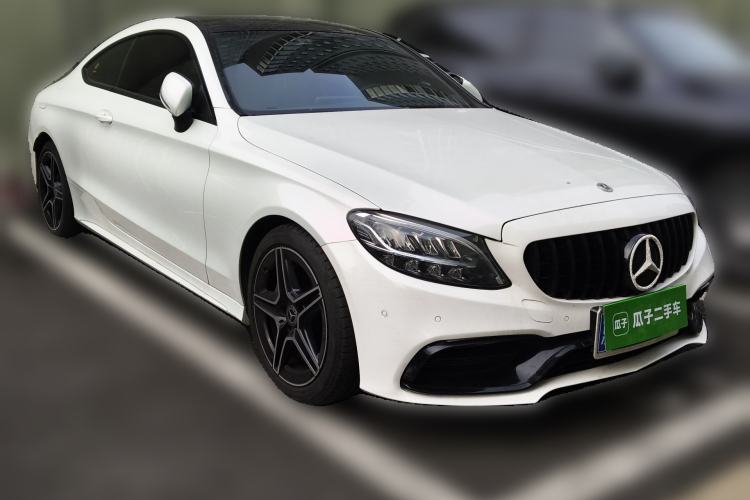Used Mercedes-Benz C-Class 2022 Refresh C 200 Coupe Front Right 45 Deg