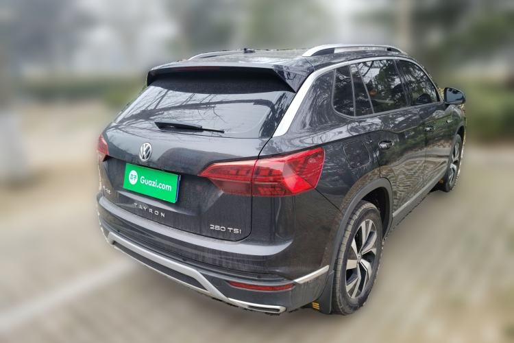 Used Volkswagen Tayron 2021 280TSI Two-Wheel Drive Luxury Smart Connectivity Version Rear Right 45 Deg