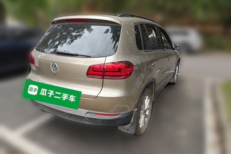 Used Volkswagen Tiguan 2015 1.8TSI Automatic Two-Wheel Drive Comfort Edition Rear Right 45 Deg