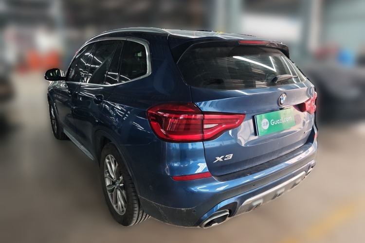 Used BMW X3 2020 xDrive25i Luxury Package Rear Left 45 Deg