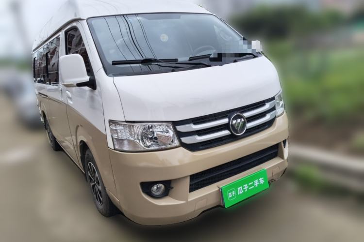 Used Foton Scenic G7 2021 2.4L Gasoline Commercial Version Long Wheelbase High Roof 6-Seater with Clear Windows Model 4K22D4M
