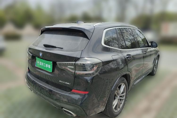 Used BMW X3 2021 xDrive28i M Sport Package Rear Right 45 Deg