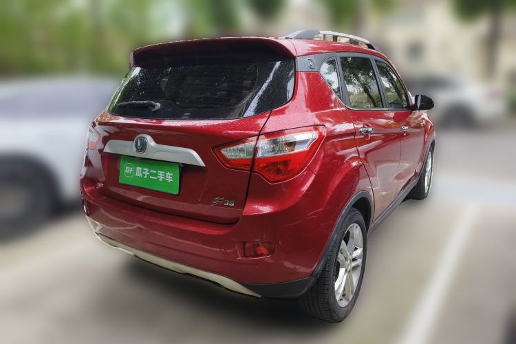 Used CHANGAN CS35 2015 1.6L Automatic Luxury Model China IV Standard Rear Right 45 Deg