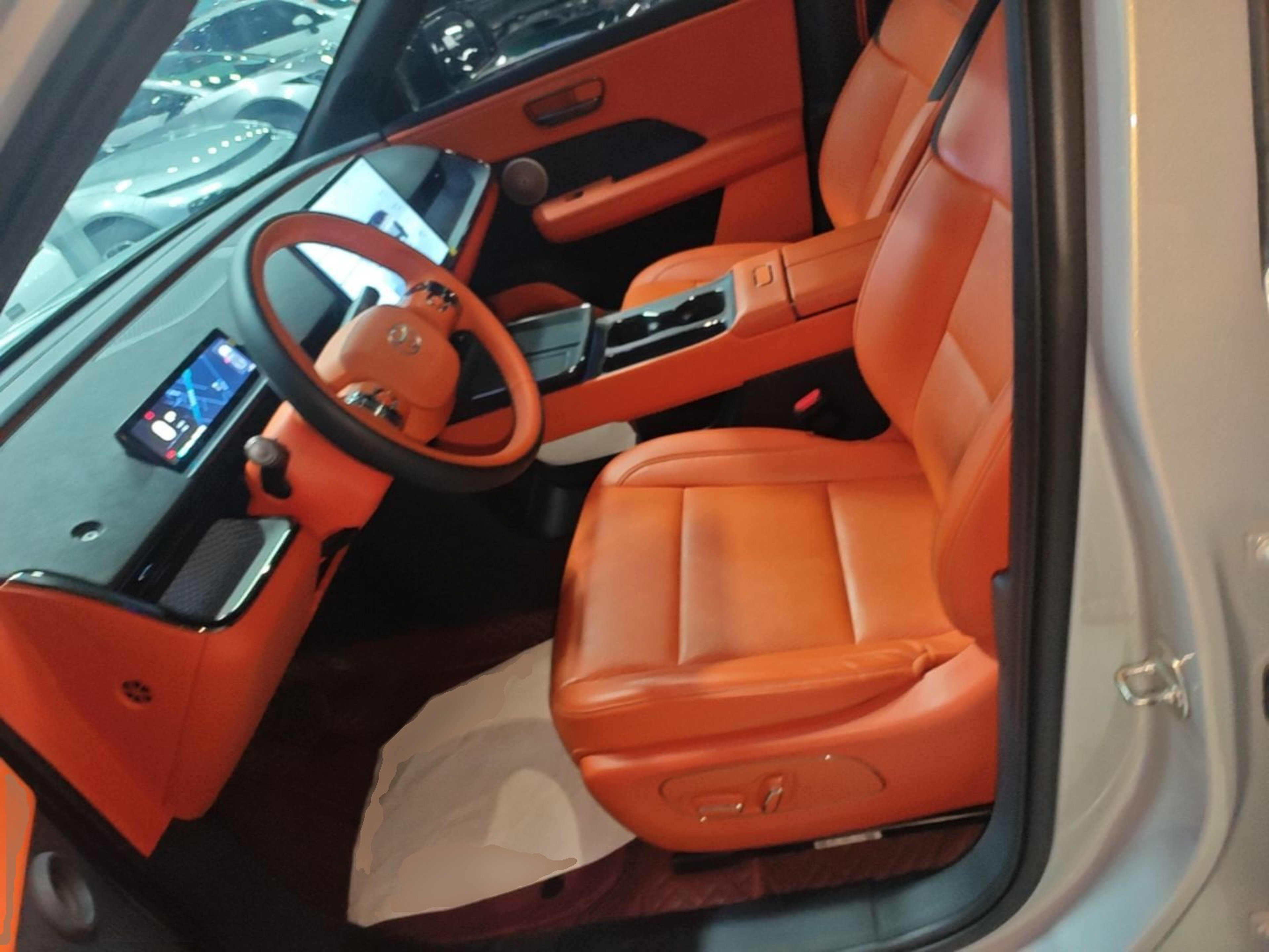 Avant de la voiture