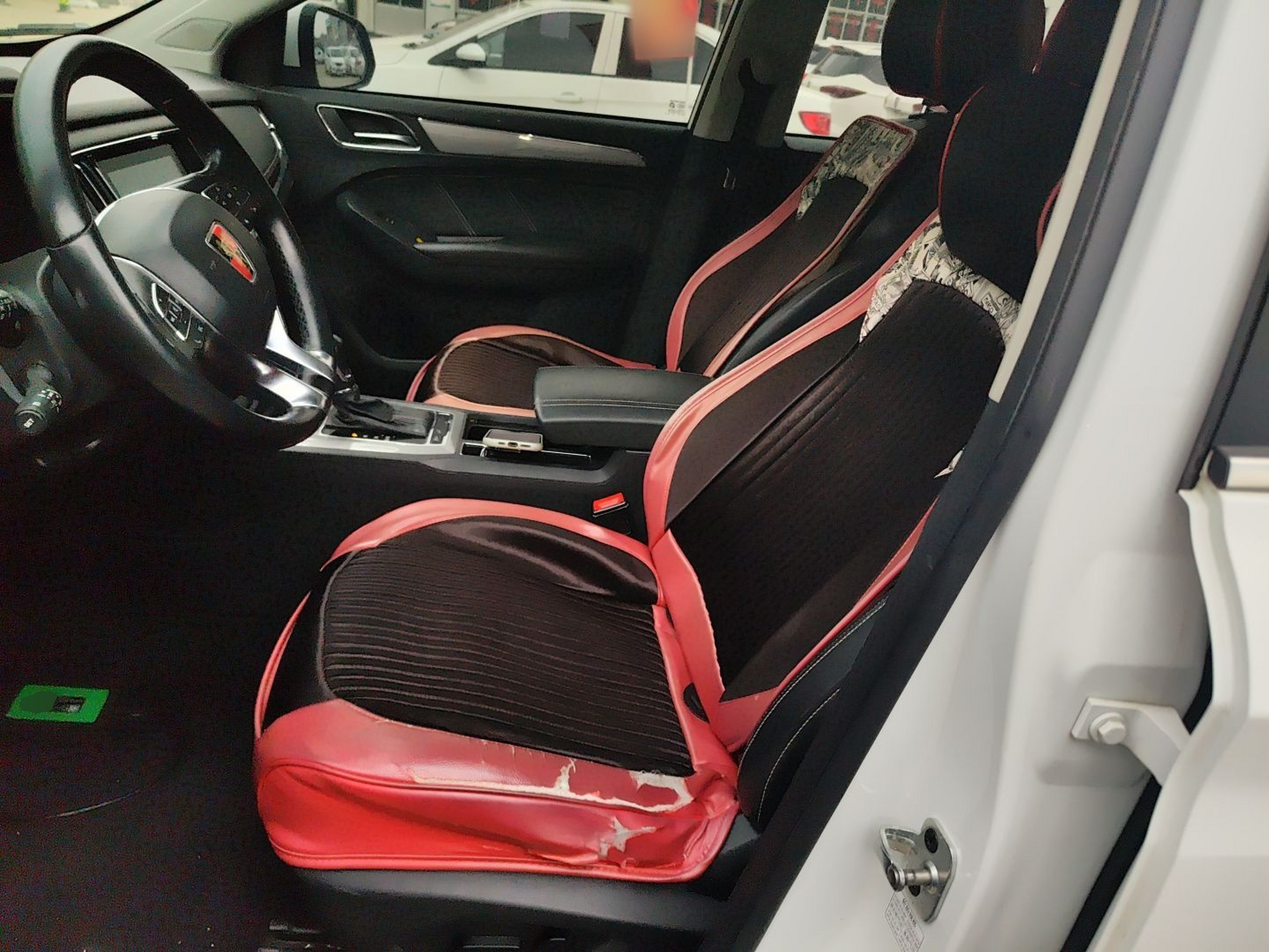 Avant de la voiture
