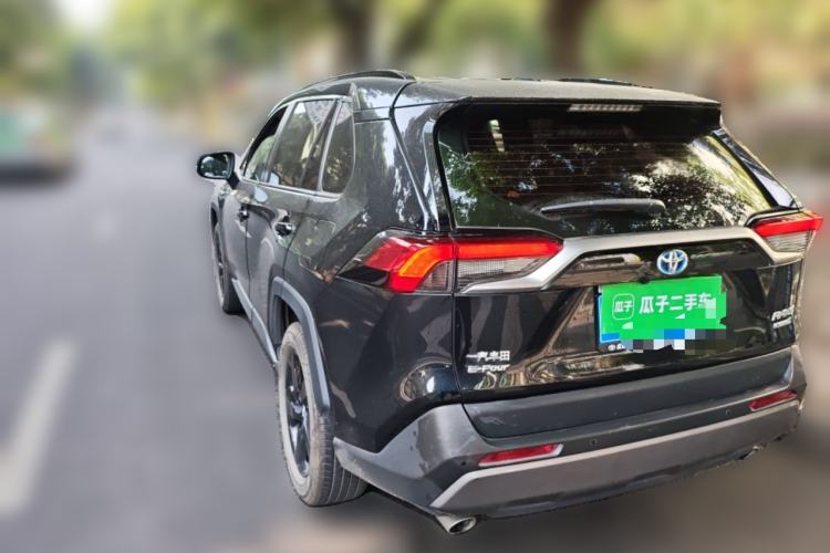 Used Toyota RAV4 2020 Dual-Motor 2.5L E-CVT Four-Wheel Drive Flagship Edition Rear Left 45 Deg