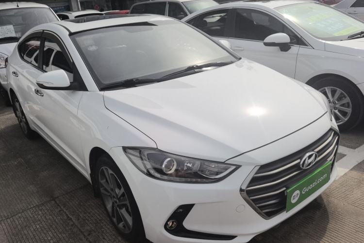 Used Hyundai Elantra (6th Generation / Lingdong) 2016 1.6L Automatic ZhiXuan – Elite Version Front Right 45 Deg