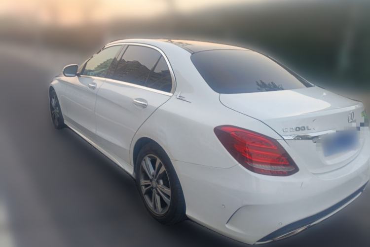 Used Mercedes-Benz C-Class 2017 C 200 L Sport Edition Rear Left 45 Deg