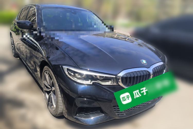 Used BMW 3 Series 2022 325Li M Sport Package Front Right 45 Deg