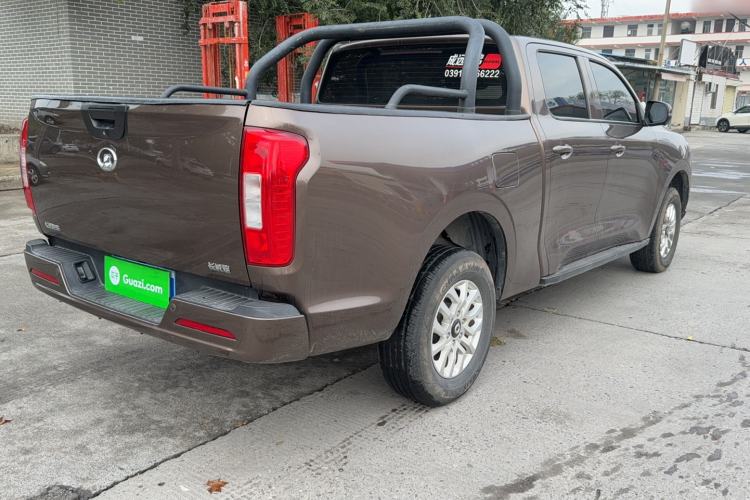 Used Great Wall Poer 2019 2.0T Commercial Version Manual Diesel Two-Wheel Drive Navigation Type Long Bed GW4D20M
