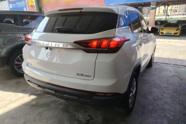 Used BAIC Beijing X3 2019 1.5T Manual Glory Edition Rear Right 45 Deg