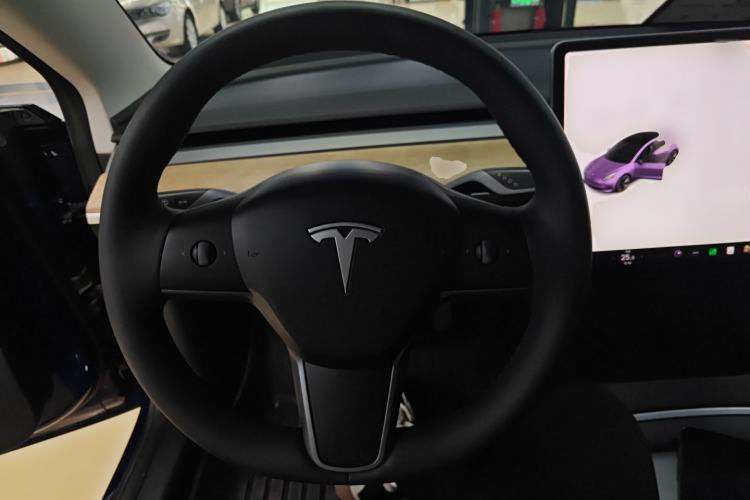 Used Tesla Model 3 2021 Standard Range Rear-Wheel Drive Upgraded Version 3D6 Steering Wheel