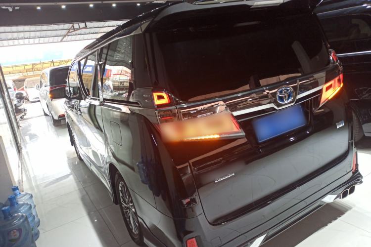 Used Toyota Vellfire 2020 Dual-Engine 2.5L HV Prestige Edition Rear Left 45 Deg