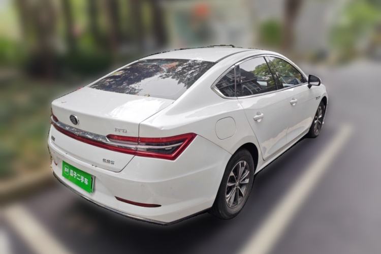 Used BYD Qin Pro New Energy 2019 DM Super Edition 1.5TI Automatic Smart Connect X-Trail Model China VI Standard Rear Right 45 Deg